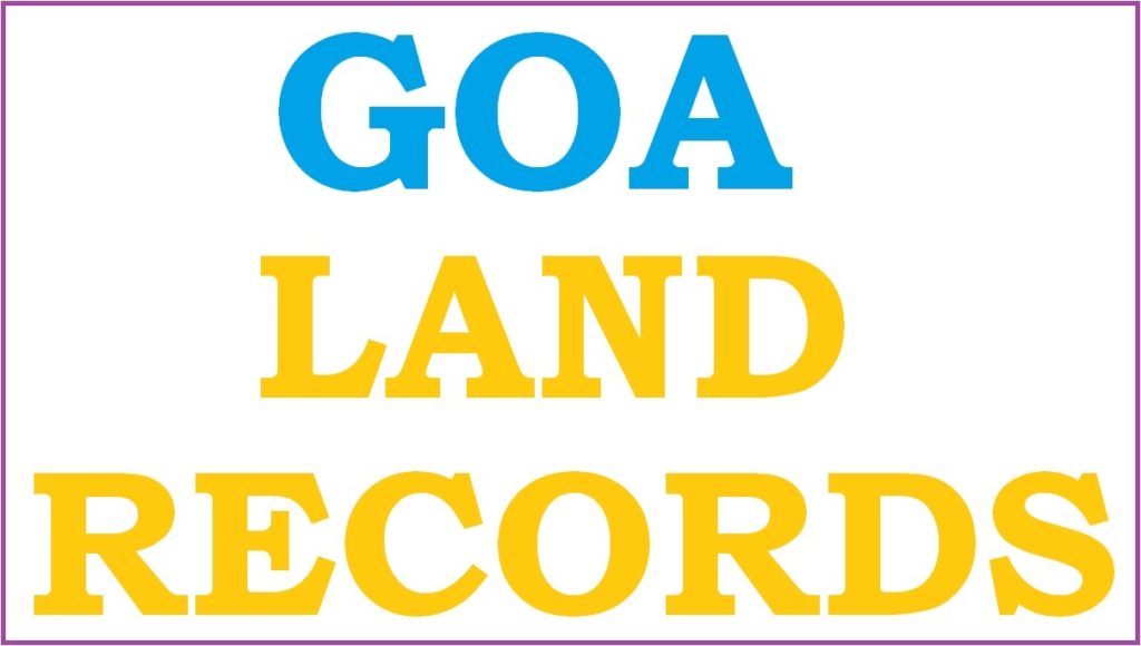 Goa Land Records
